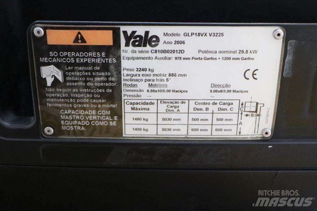 Yale GLP18VX LPG trucks