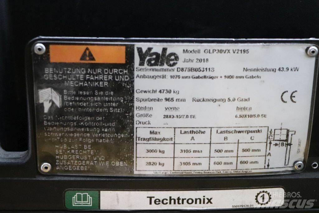 Yale GLP30VX LPG trucks