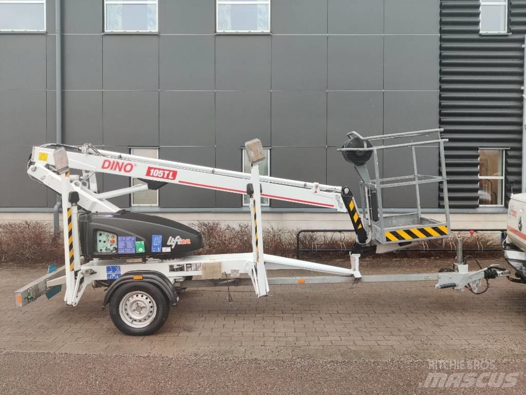Dino 105 TL Skylift Trailer mounted aerial platforms