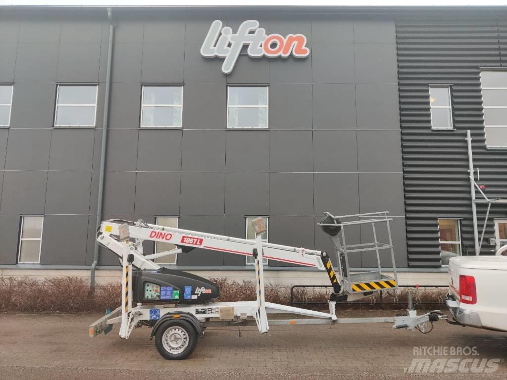 Dino 105 TL Skylift Trailer mounted aerial platforms