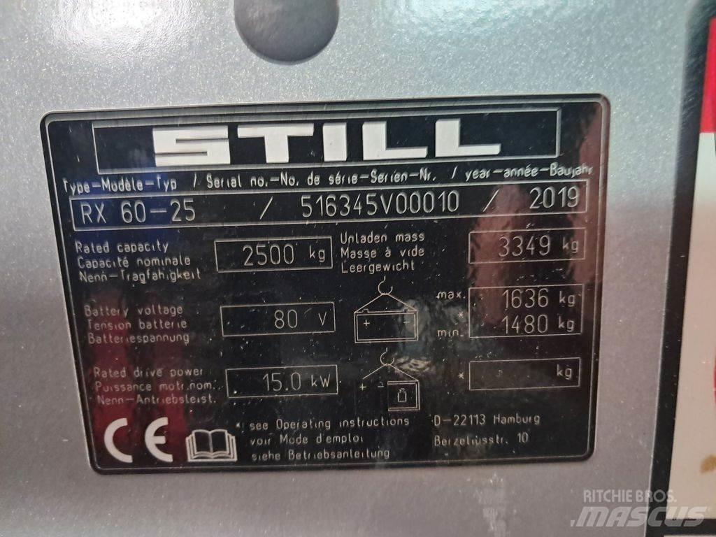 Still RX60-25 Electric forklift trucks