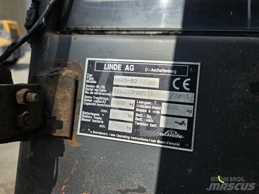 Linde H60D-02 Diesel trucks