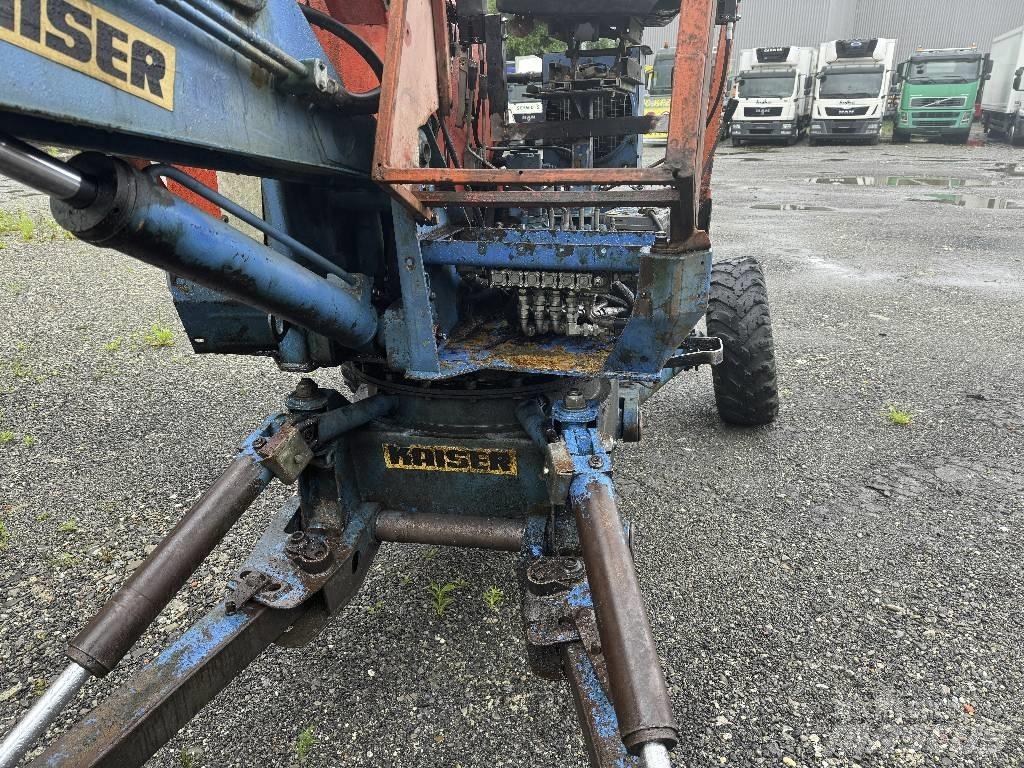 Kaiser Kama x3 Wheeled excavators