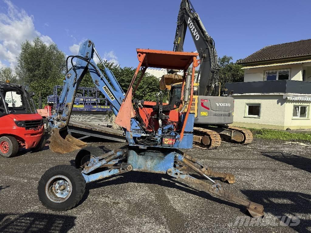 Kaiser Kama x3 Wheeled excavators