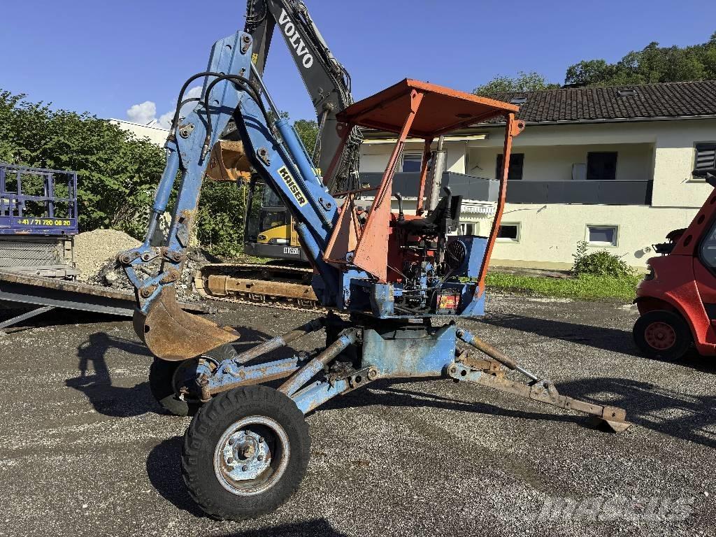 Kaiser Kama x3 Wheeled excavators