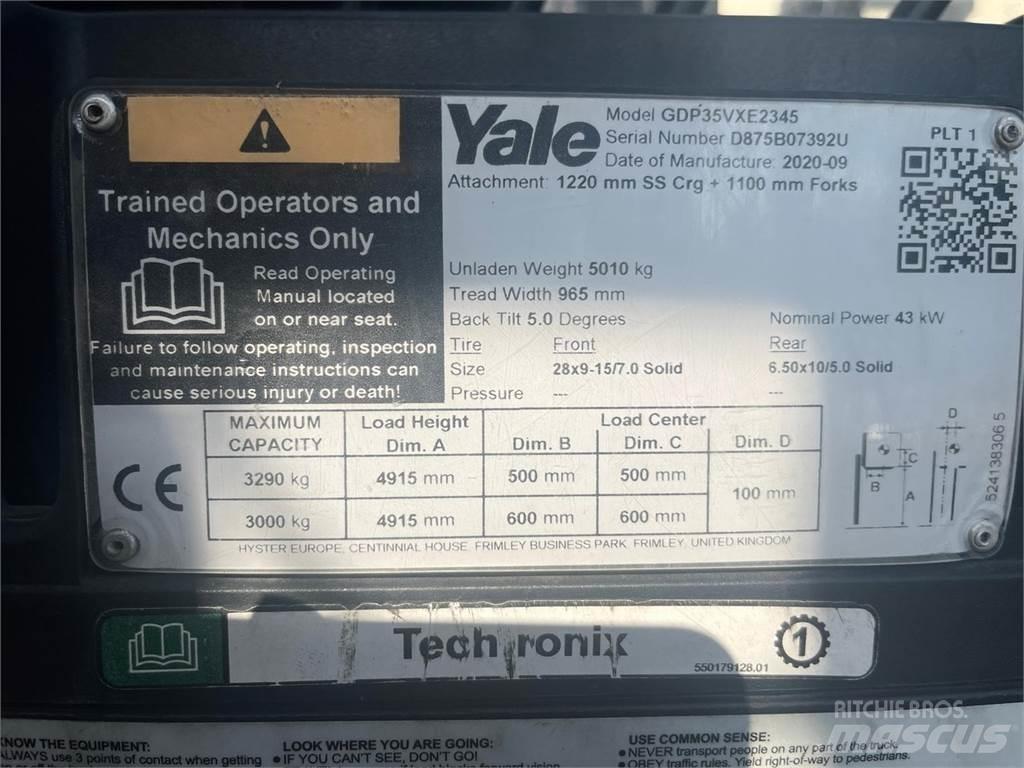Yale GDP35VX Diesel trucks