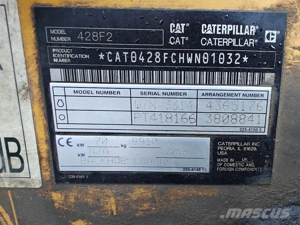 CAT 428 F2 Backhoe loaders