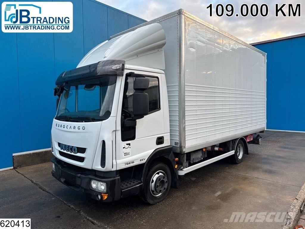 Iveco 75E16 EURO 5 Curtainsider trucks