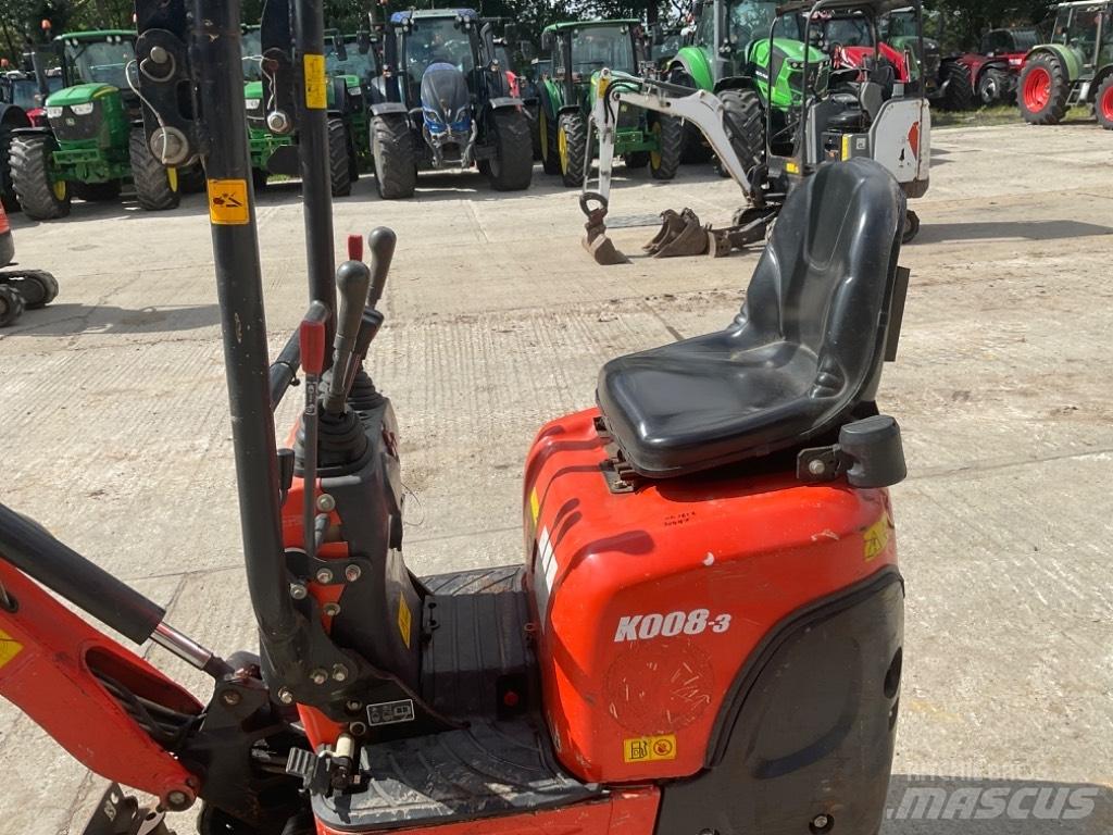 Kubota K 008-3 Mini excavators < 7t (Mini diggers)