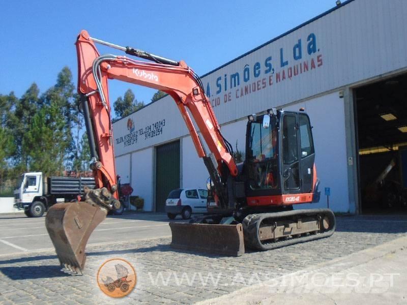 Kubota KX 080-4 Midi excavators  7t - 12t