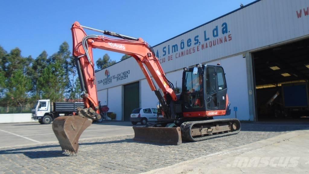 Kubota KX 080-4 Midi excavators  7t - 12t