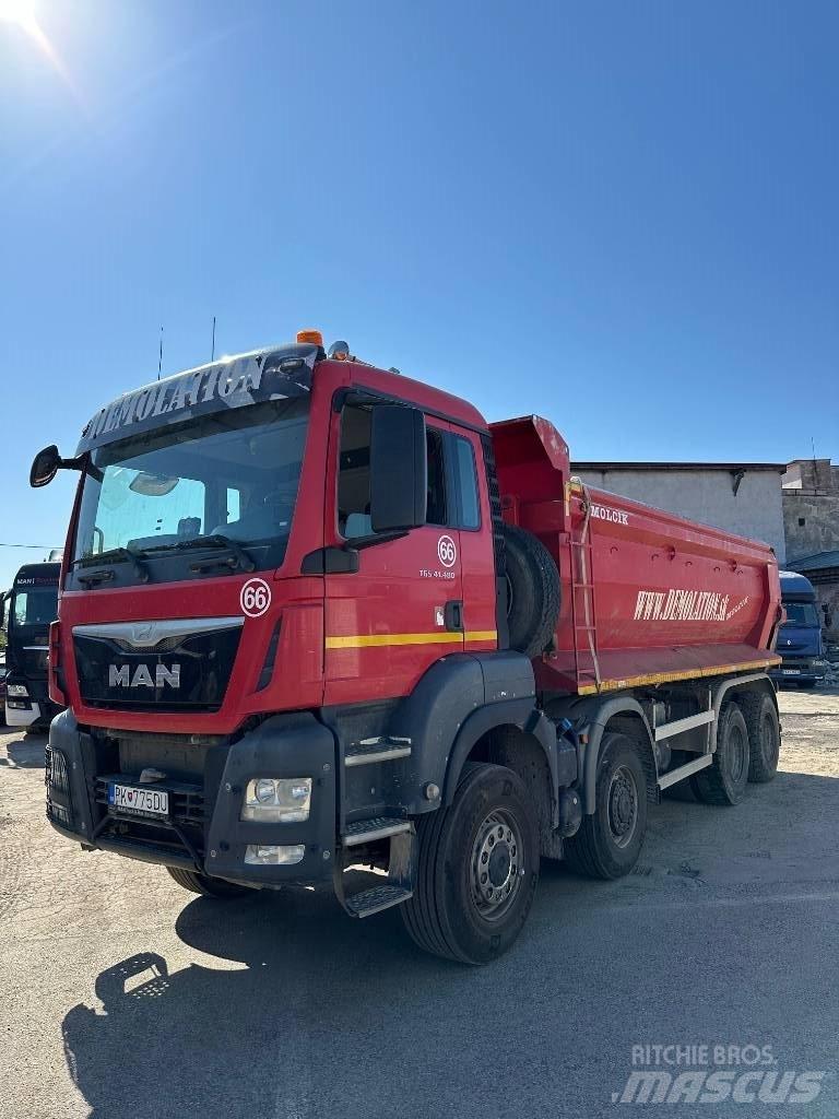 MAN TGS 41.480 Tipper trucks