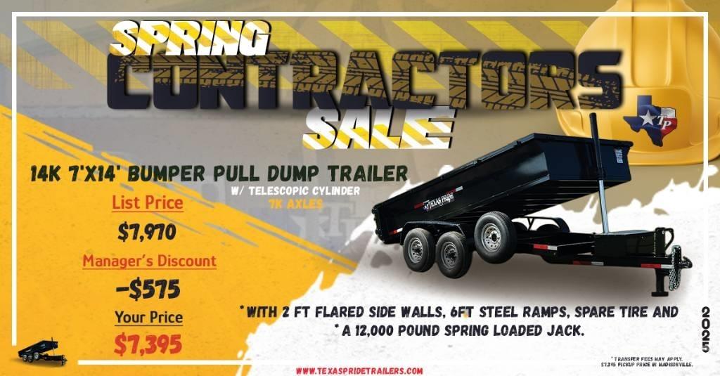 Texas Pride Dump Tipper trailers