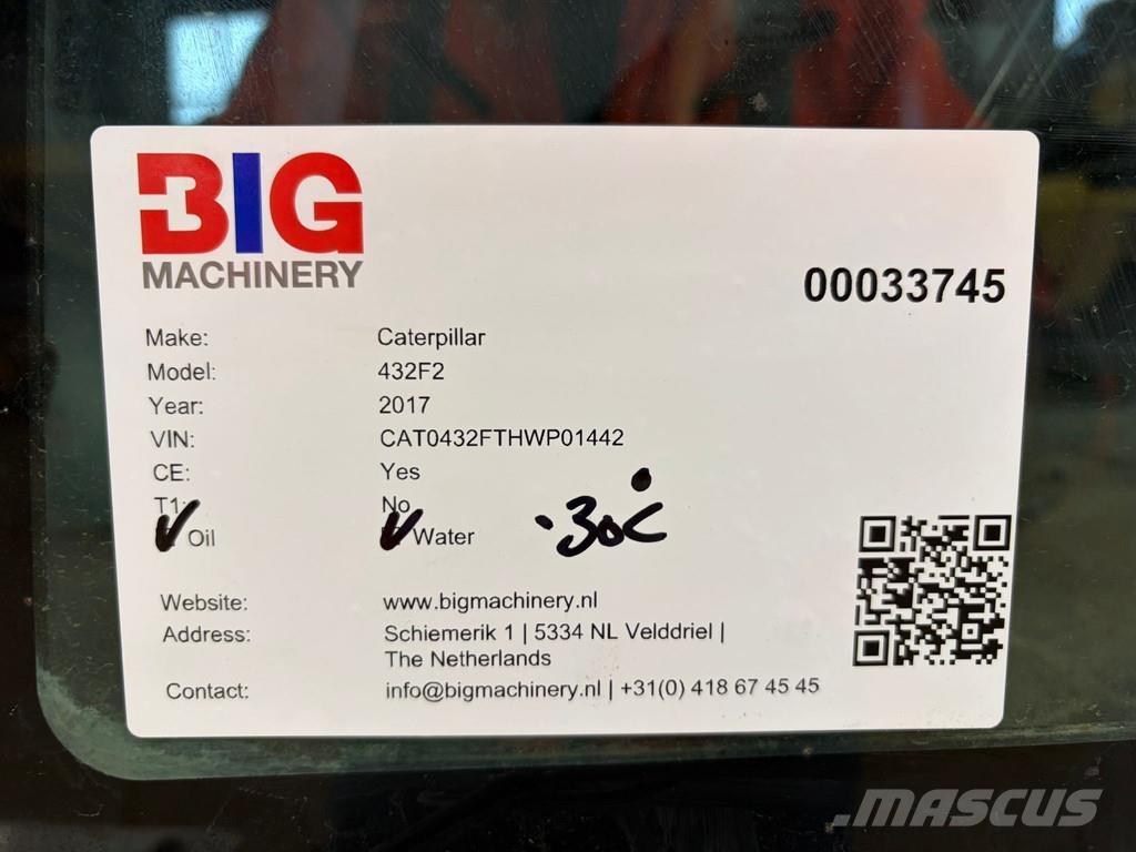 CAT 432F2 Backhoe loaders