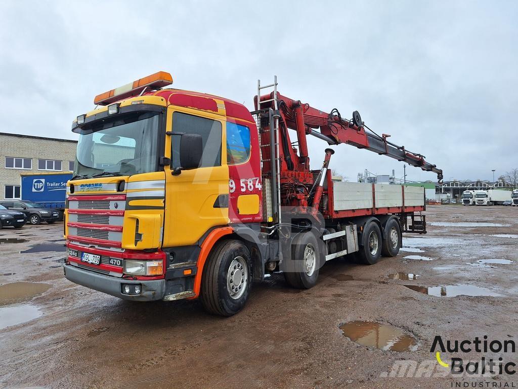 Scania R 124 GB Tipper trucks