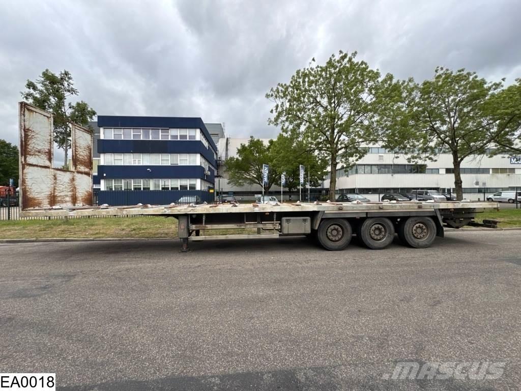 Samro open laadbak Flatbed/Dropside semi-trailers