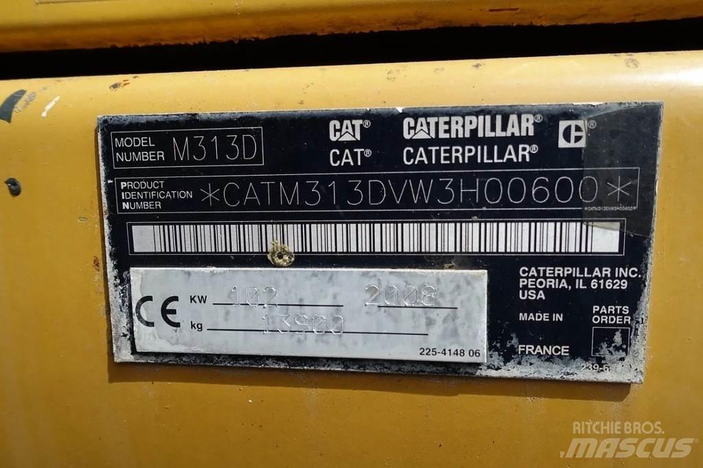CAT M313 D Wheeled excavators