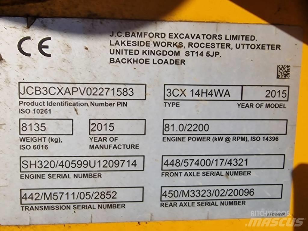 JCB 3 CX ECO Backhoe loaders