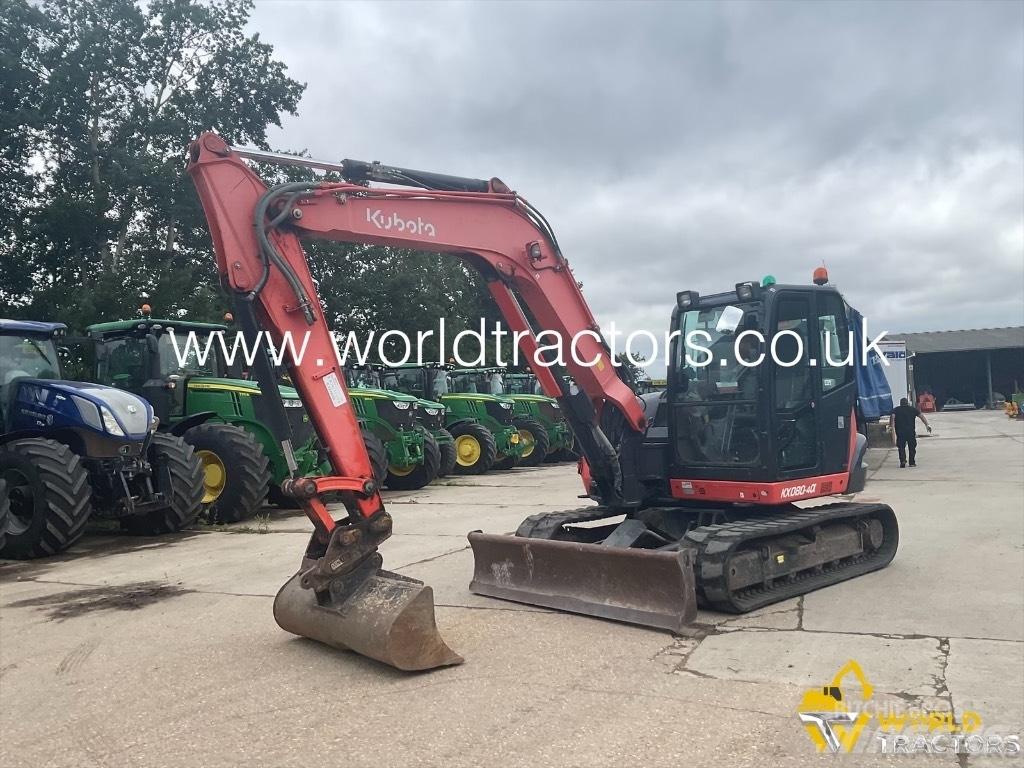 Kubota KX 080-4 Midi excavators  7t - 12t