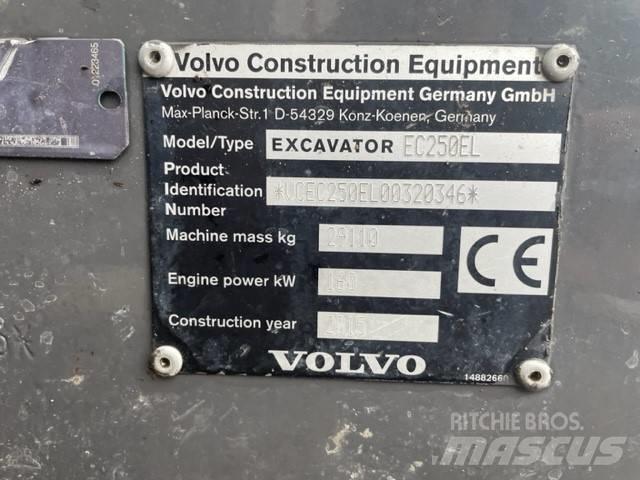 Volvo EC 250 EL Crawler excavators