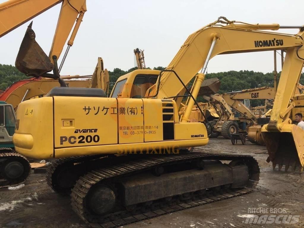 Komatsu PC 200-6 Crawler excavators