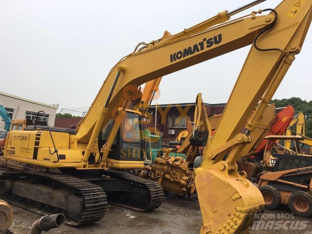 Komatsu PC 200-6 Crawler excavators