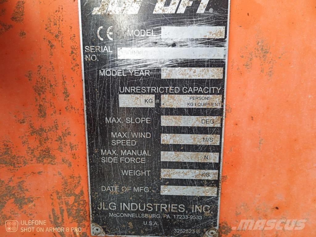 JLG 600 AJ Articulated boom lifts
