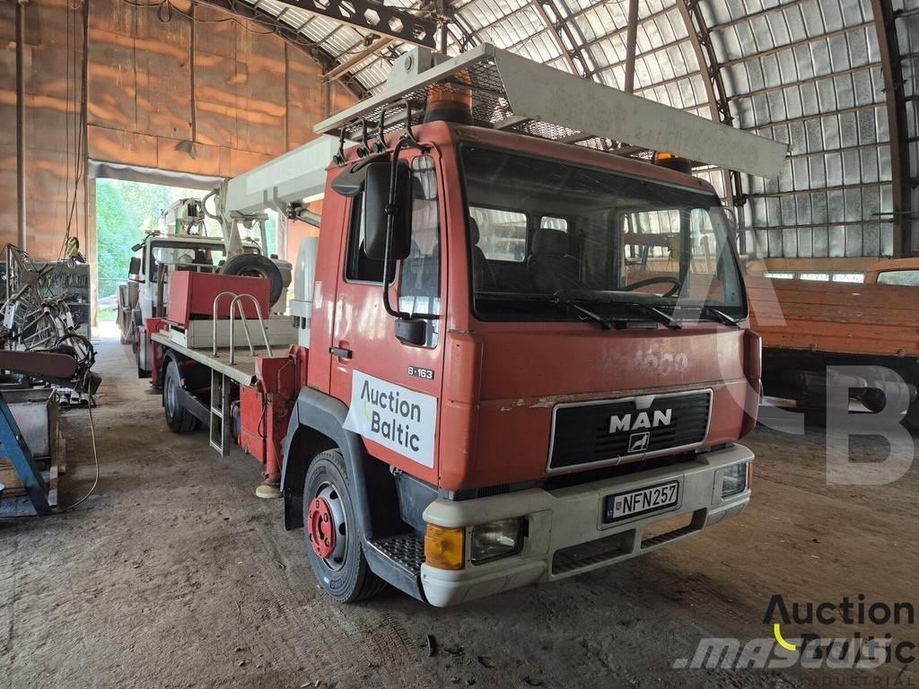 MAN 8.163 Truck & Van mounted aerial platforms