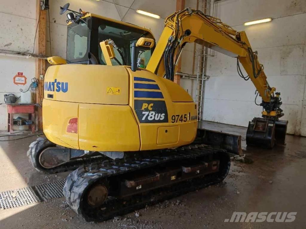 Komatsu PC78US-10 Midi excavators  7t - 12t