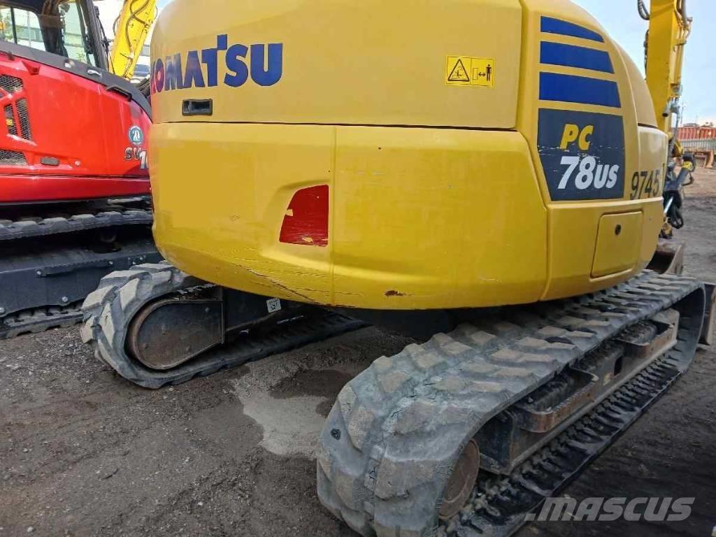 Komatsu PC78US-10 Midi excavators  7t - 12t