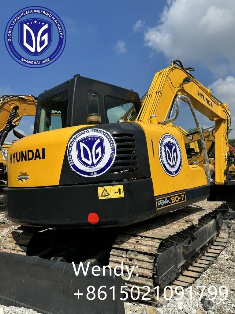 Hyundai 80-7 Crawler excavators