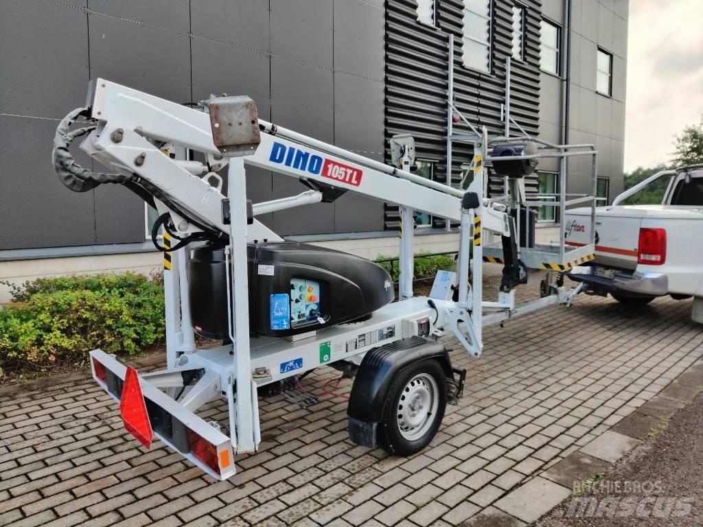 Dino 105 TL Skylift Trailer mounted aerial platforms