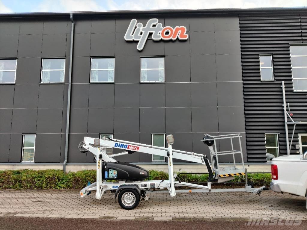 Dino 105 TL Skylift Trailer mounted aerial platforms
