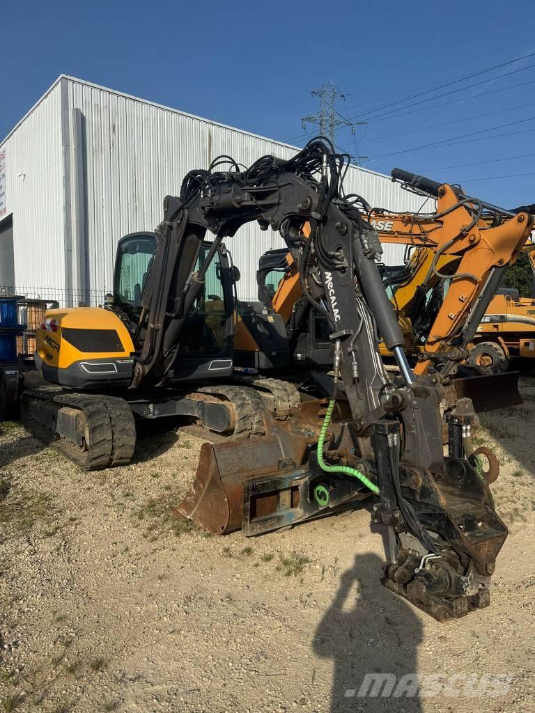 Mecalac 8 MCR Midi excavators  7t - 12t