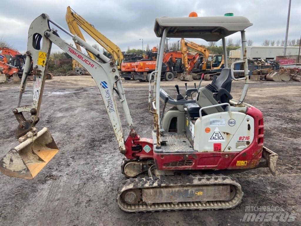 Takeuchi TB 216 Mini excavators < 7t (Mini diggers)