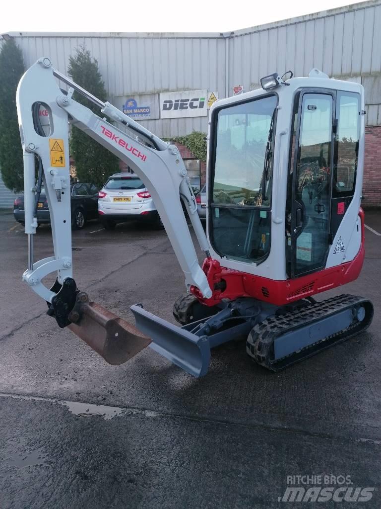 Takeuchi TB216 Mini excavators < 7t (Mini diggers)