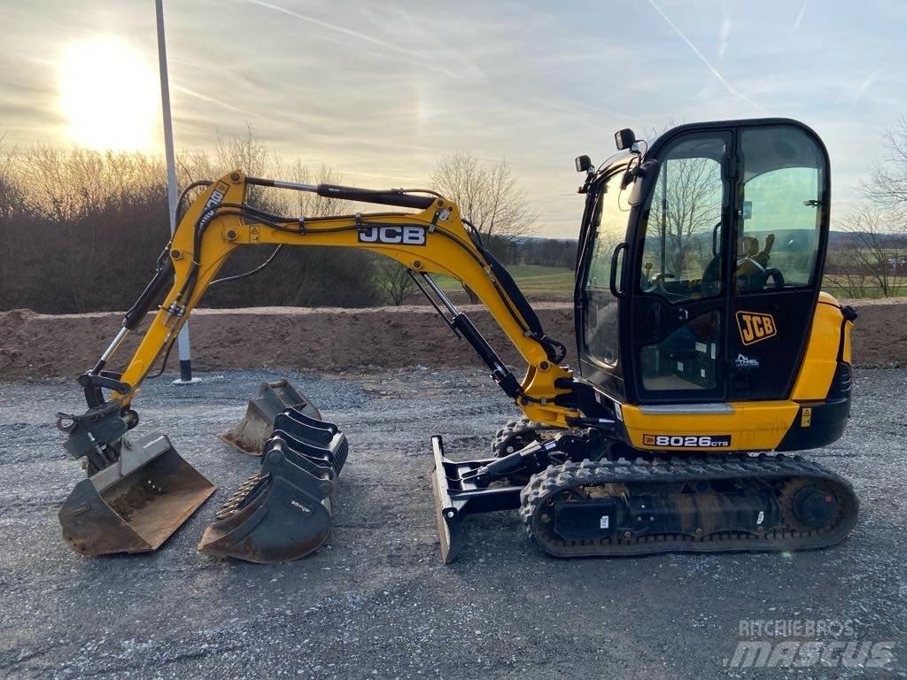 JCB 8026CTS Crawler excavators