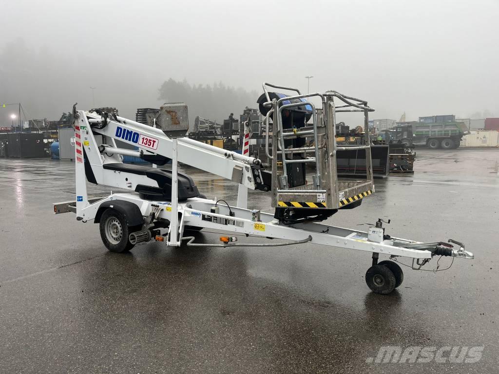 Dino 135 T Trailer mounted aerial platforms