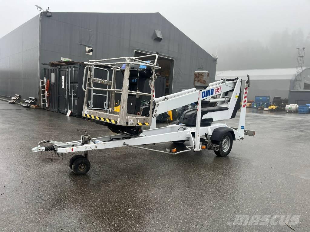 Dino 135 T Trailer mounted aerial platforms