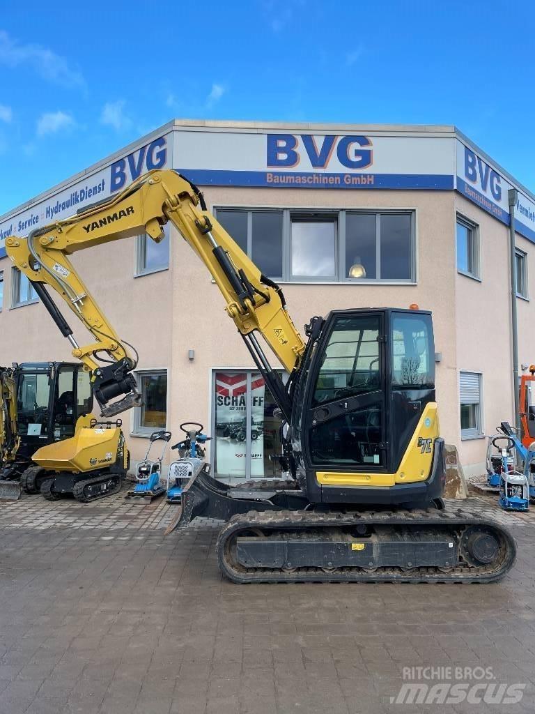 Yanmar B7 Midi excavators  7t - 12t