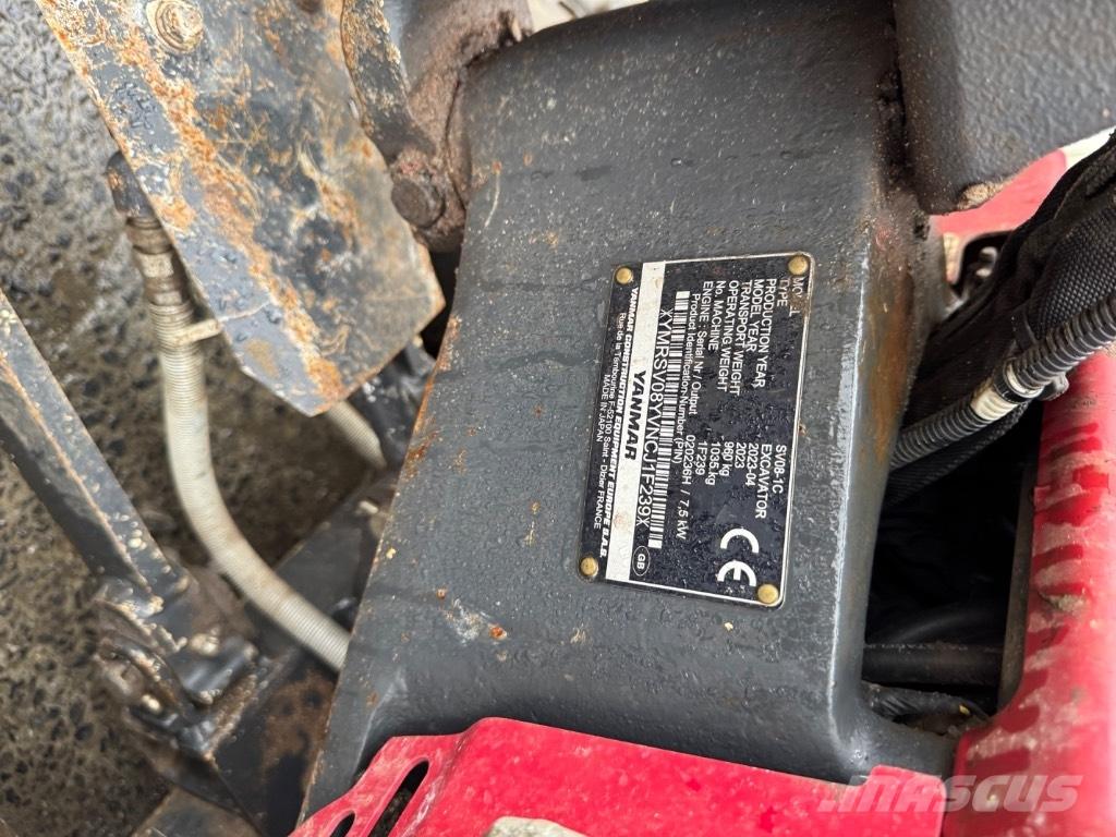 Yanmar SV08 (1F239) Mini excavators < 7t (Mini diggers)