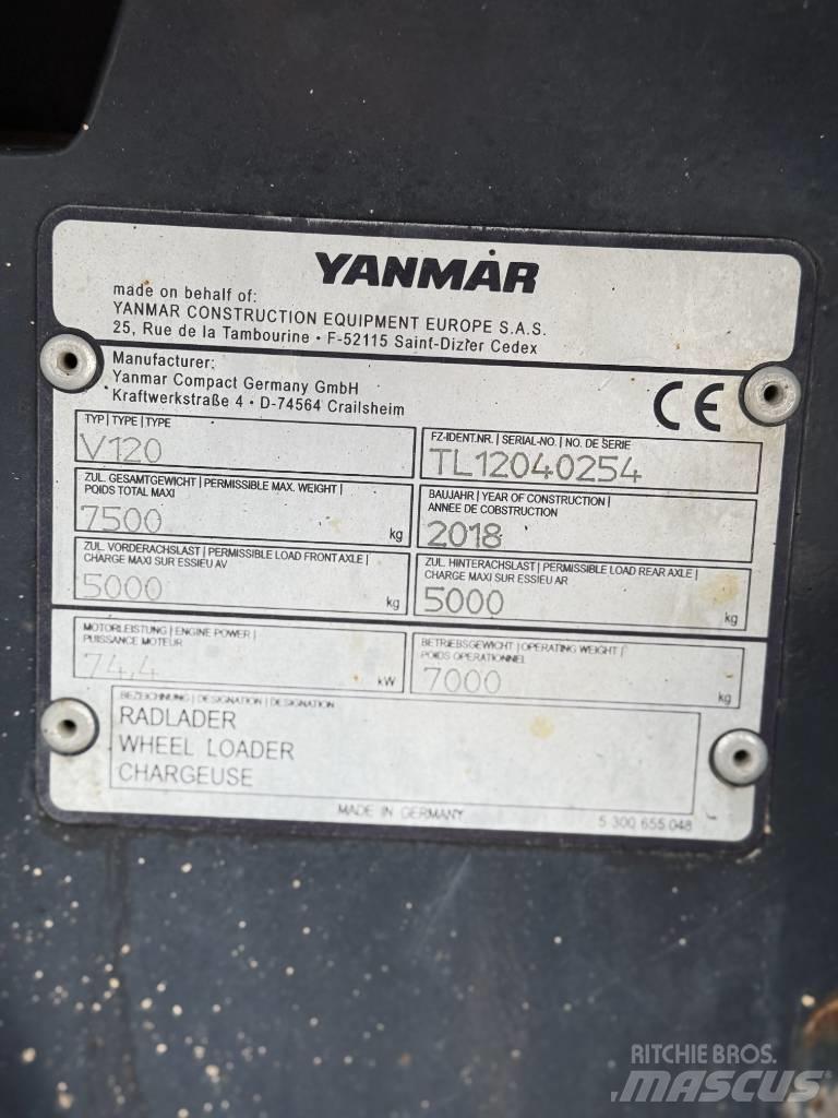 Yanmar V 120 Wheel loaders