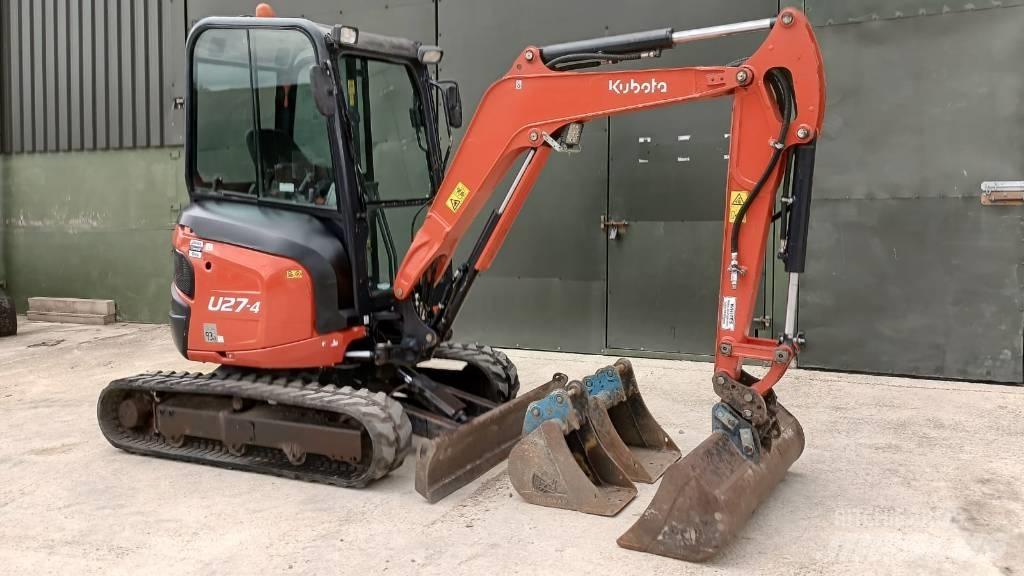 Kubota U 27-4 Mini excavators < 7t (Mini diggers)