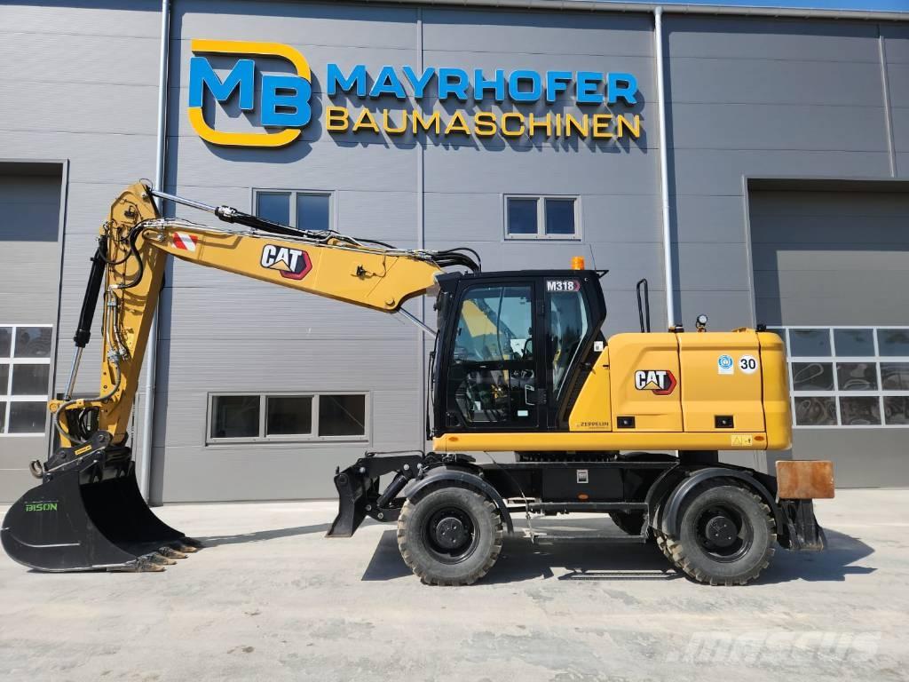 CAT M 318 Wheeled excavators