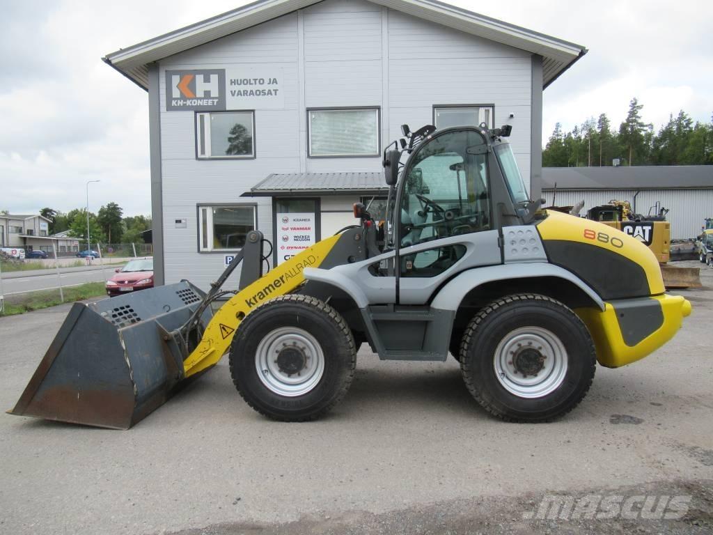 Kramer 880 2 x KAUHA Wheel loaders
