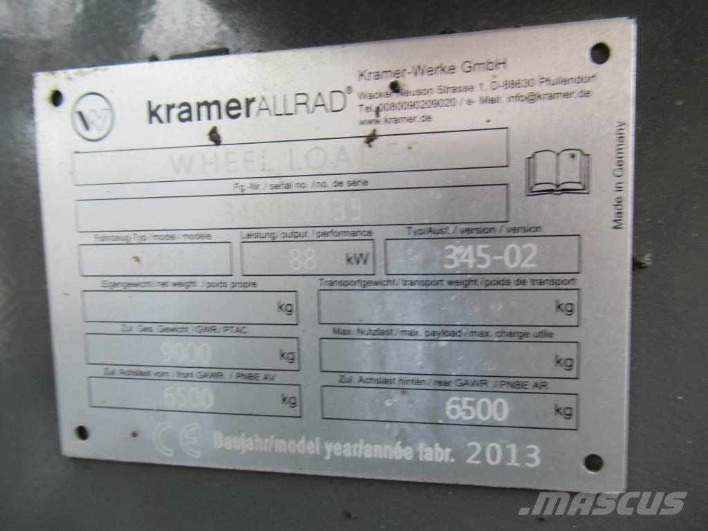 Kramer 880 2 x KAUHA Wheel loaders