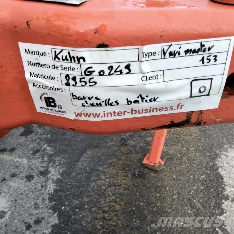 Kuhn Vari-Master 153 Reversible ploughs