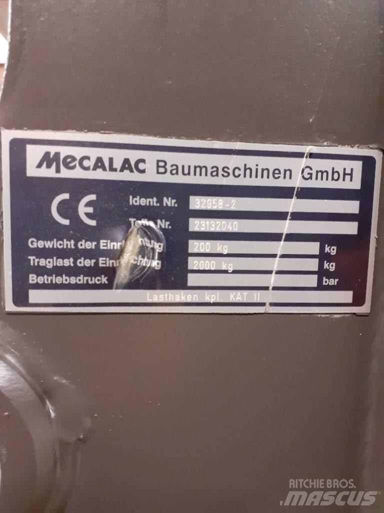 Mecalac Kranarm Other components