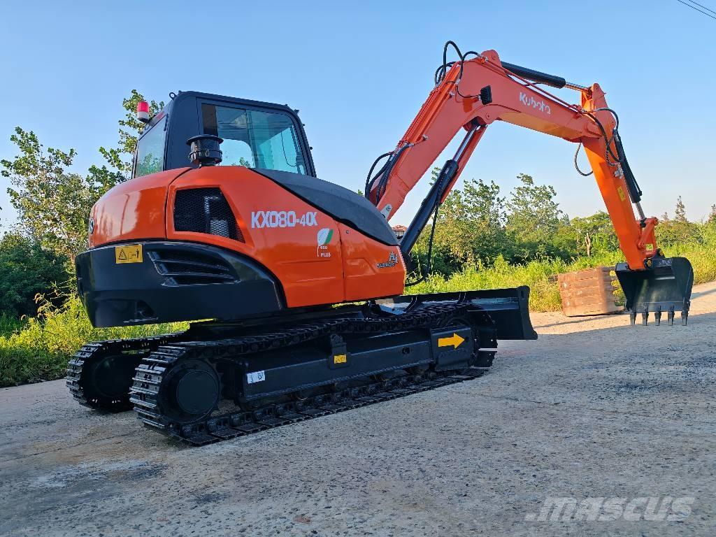 Kubota KX 080-4 CX Midi excavators  7t - 12t