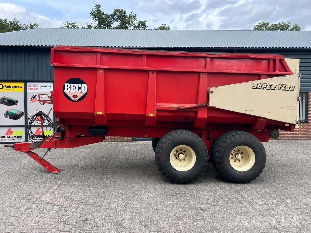 Beco Super 1200 Tipper trailers